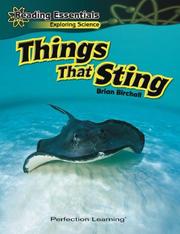 Cover of: Things That Sting