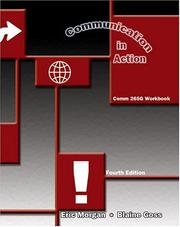 Cover of: Communication in Action: Comm 265g Workbook