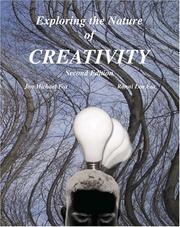 Cover of: Exploring the Nature of Creativity