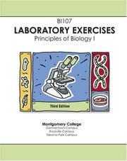 Cover of: Bio 107 Laboratory Exercises: Principles of Biology I