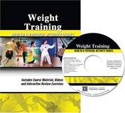 Cover of: Weight Training by University Of Florida