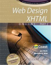 Cover of: Student Guide for Web Design XHTML Online by Coast Learning Systems