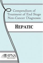 Cover of: Treatment of End Stage Non-Cancer Diagnoses: Hepatic