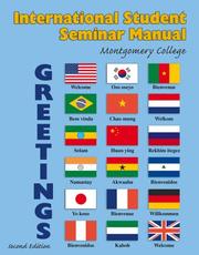 Cover of: International Student Seminar Manual