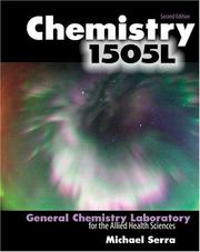 Cover of: Chemistry 1505L by Michael Serra