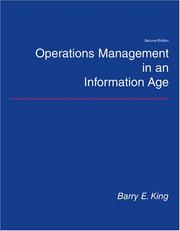 Operations Management in an Information Age