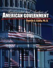 Cover of: Fundamentals And Analysis Of American Government