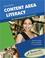Cover of: Content Area Literacy