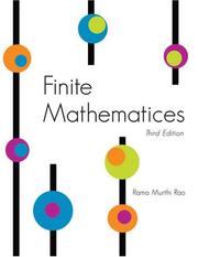 Cover of: Finite Mathematics