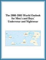 Cover of: The 2000-2005 World Outlook for Men