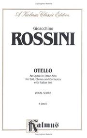 Cover of: Otello: Kalmus Edition