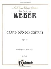 Cover of: Grand Duo Concertant, Op. 48 (Kalmus Edition)