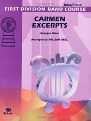 Cover of: Carmen Excerpts by Georges Bizet