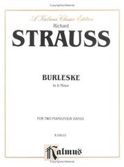 Cover of: Burleske, Kalmus Edition