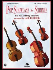 Cover of: Pop Showcase for Strings: For Solo or String Orchestra