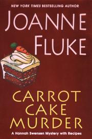 Cover of: Carrot Cake Murder: A Hannah Swensen Mystery - 10