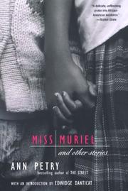 Cover of: Miss Muriel and Other Stories by Ann Lane Petry