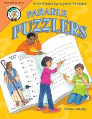 Cover of: Parable Puzzlers: Word Puzzles from Jesus Parables