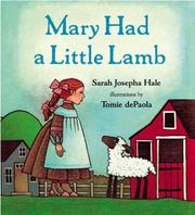 Cover of: Mary Had a Little Lamb