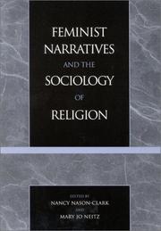 Cover of: Feminist Narratives and the Sociology of Religion