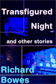 Cover of: Transfigured Night and Other Stories by Richard Bowes