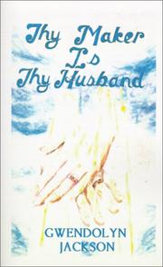 Cover of: Thy Maker is Thy Husband