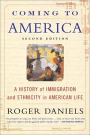 Cover of: Coming to America by Roger Daniels