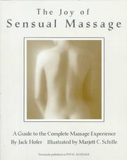 Cover of: The joy of sensual massage