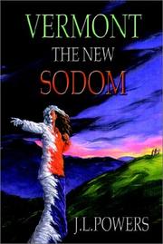 Vermont the New Sodom by J. L. Powers