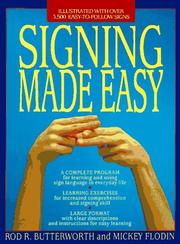 Cover of: Signing made easy by Rod R. Butterworth