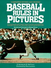 Cover of: Baseball rules in pictures by A. G. Jacobs