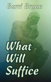 Cover of: What Will Suffice