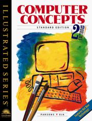 Cover of: Computer Concepts - Illustrated Standard Edition, Second Edition | June Jamrich Parsons