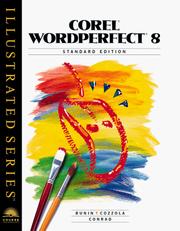 Cover of: Corel WordPerfect 8 - Illustrated Standard Edition