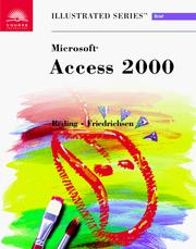 Cover of: Microsoft Access 2000 - Illustrated Brief