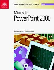 Cover of: New Perspectives on Microsoft PowerPoint 2000 - Brief (New Perspectives) | Beverly B. Zimmerman