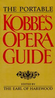 Cover of: The portable Kobbé's opera guide