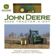 Cover of: John Deere Tractor-a-Day 2006 Calendar: Page-a-Day Calendar