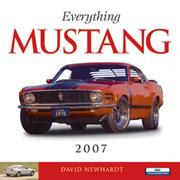 Cover of: Everything Mustang 2007
