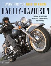 Cover of: Harley-Davidson Motorcycles by Bill Stermer