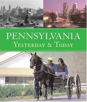 Cover of: Pennsylvania Yesterday & Today (Yesterday and Today) by Blair Seitz