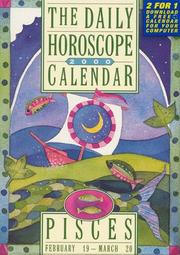 Cover of: Pisces Daily Horoscope Calendar | Workman Publishing