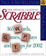 Cover of: Official Scrabble Page-A-Day Calendar 2002