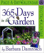 Cover of: 365 Days in the Garden Page-A-Day Calendar 2002