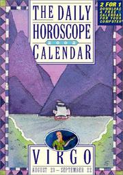Cover of: Virgo Page-A-Day Horoscope Calendar 2002 (Aug 23-Sept 22) by Jill Goodman