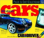 Cover of: 365 Dream Cars Page-A-Day Calendar 2002