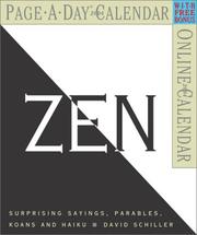 Cover of: Zen Page-A-Day Calendar 2004 (Page-A-Day(r) Calendars)