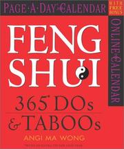 Cover of: Feng Shui Page-A-Day Calendar 2004 (Page-A-Day(r) Calendars)