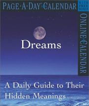 Cover of: Dreams Page-A-Day Calendar 2004 (Page-A-Day(r) Calendars) by Alexis Quinlan