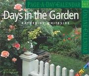 Cover of: 365 Days in the Garden Page-A-Day Calendar 2004 (Page-A-Day(r) Calendars)